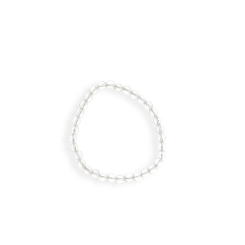 Bergkristal kinderarmband 4 mm