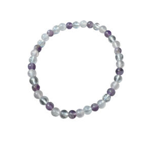 Gouden Driehoek kogelarmband 4 mm