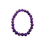 Amethist kogelarmband 8 mm