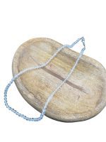 Bergkristal facet kralenketting 4 mm
