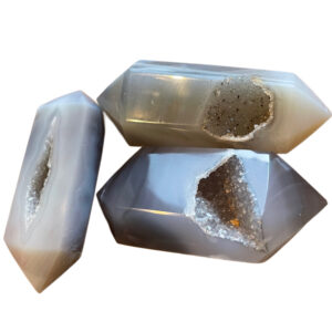 Agaat dubbeleinders 30 - 60 gram