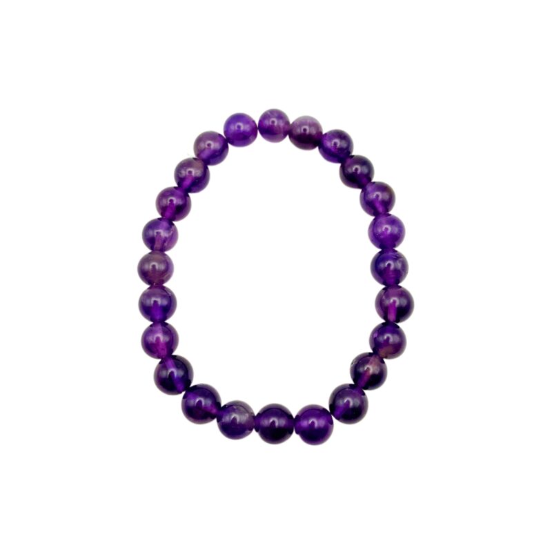 Amethist kogelarmband