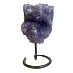 Amethist op Standaard – Lichtpaars & Glanzend