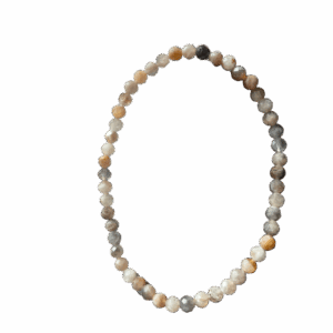 maansteen armband facet