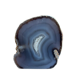 Agaat blauw standvlak