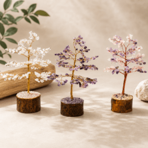Edelsteenboom – Met echte edelstenen ±18 cm