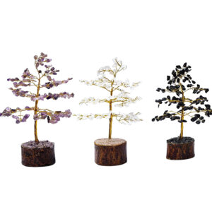 Edelsteenboompje – Met echte edelstenen ±18 cm