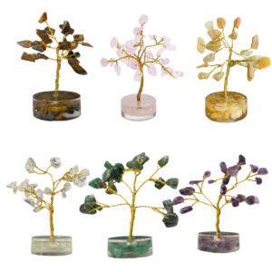 Edelsteenboompjes – Handgemaakte energieboompjes van echte edelstenen