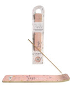 Wierookhouder "Love Potion" –  Roze met Gouden Details