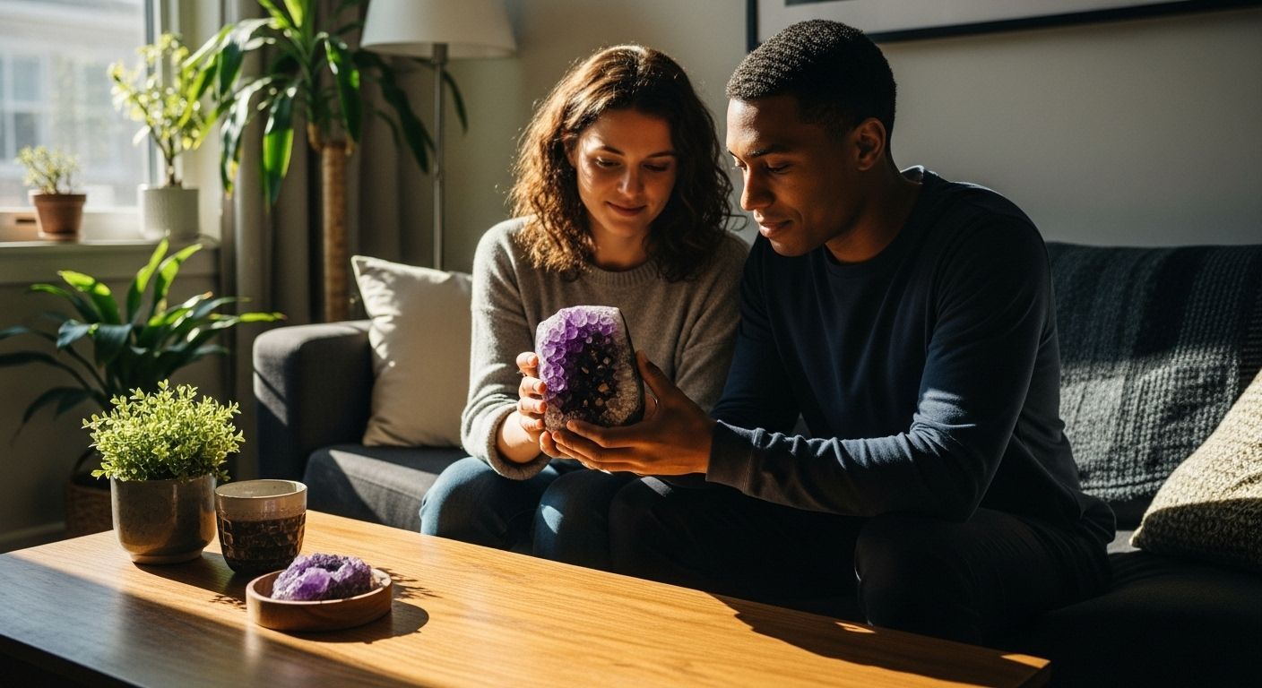 amethist werking sfeer