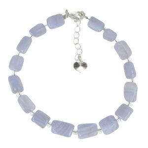Blue Lace Agaat Armband – Rust, Communicatie & Harmonie