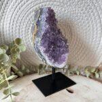 Uruguyaanse amethist op standaard