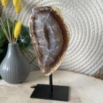 Agaat geode op standaard