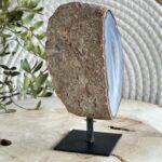 Blauw agaat standaard