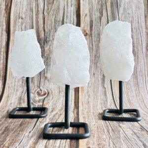 bergkristal op standaard