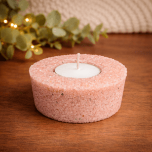 Rozenkwarts Waxinelichthouder