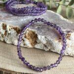 Amethist facet 4 mm